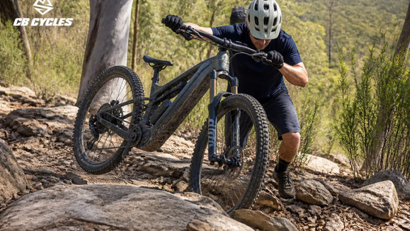 Managing a Heavy E-Bike on Technical Trails