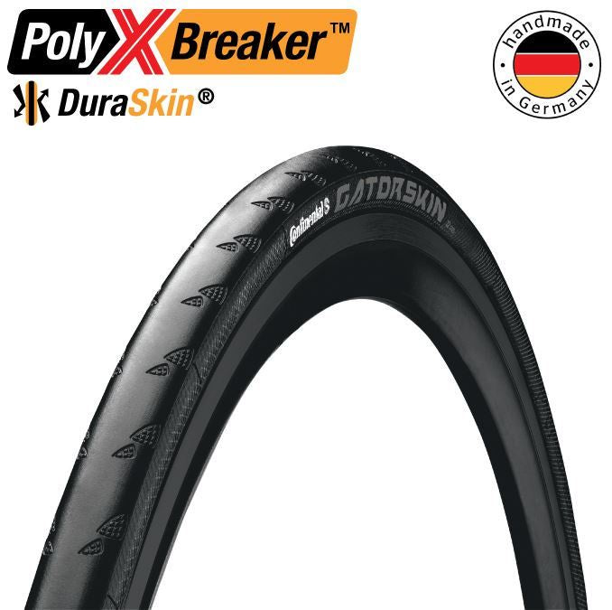 CONTINENTAL GATORSKIN BLACK FLD