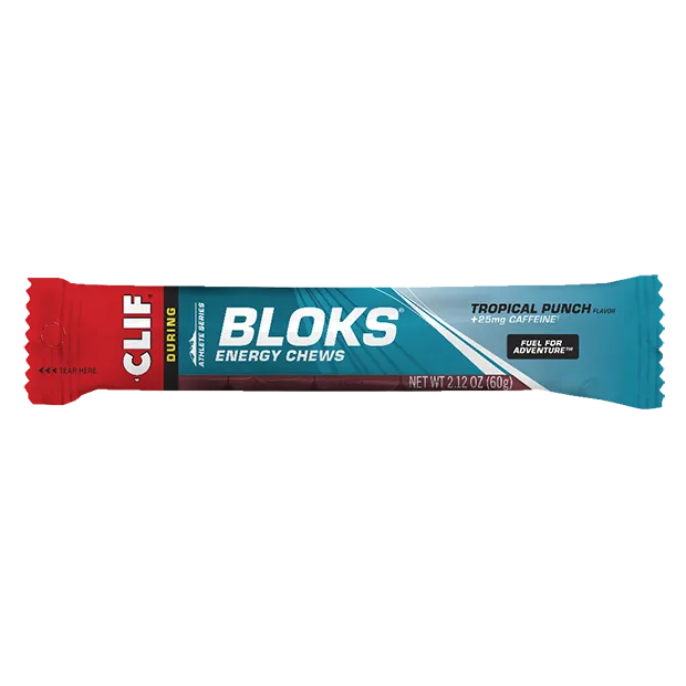 Clif Shot Bloks Energy Chews - Tropical Punch - 60g