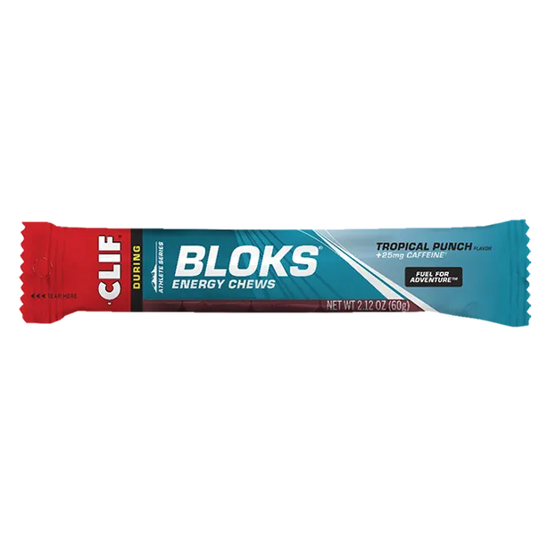 Clif Shot Bloks Energy Chews - Tropical Punch - 60g