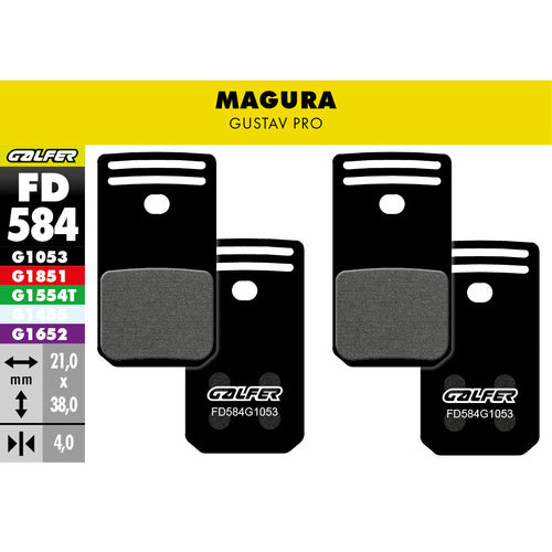 Galfer G1652 E-Bike Brake Pads