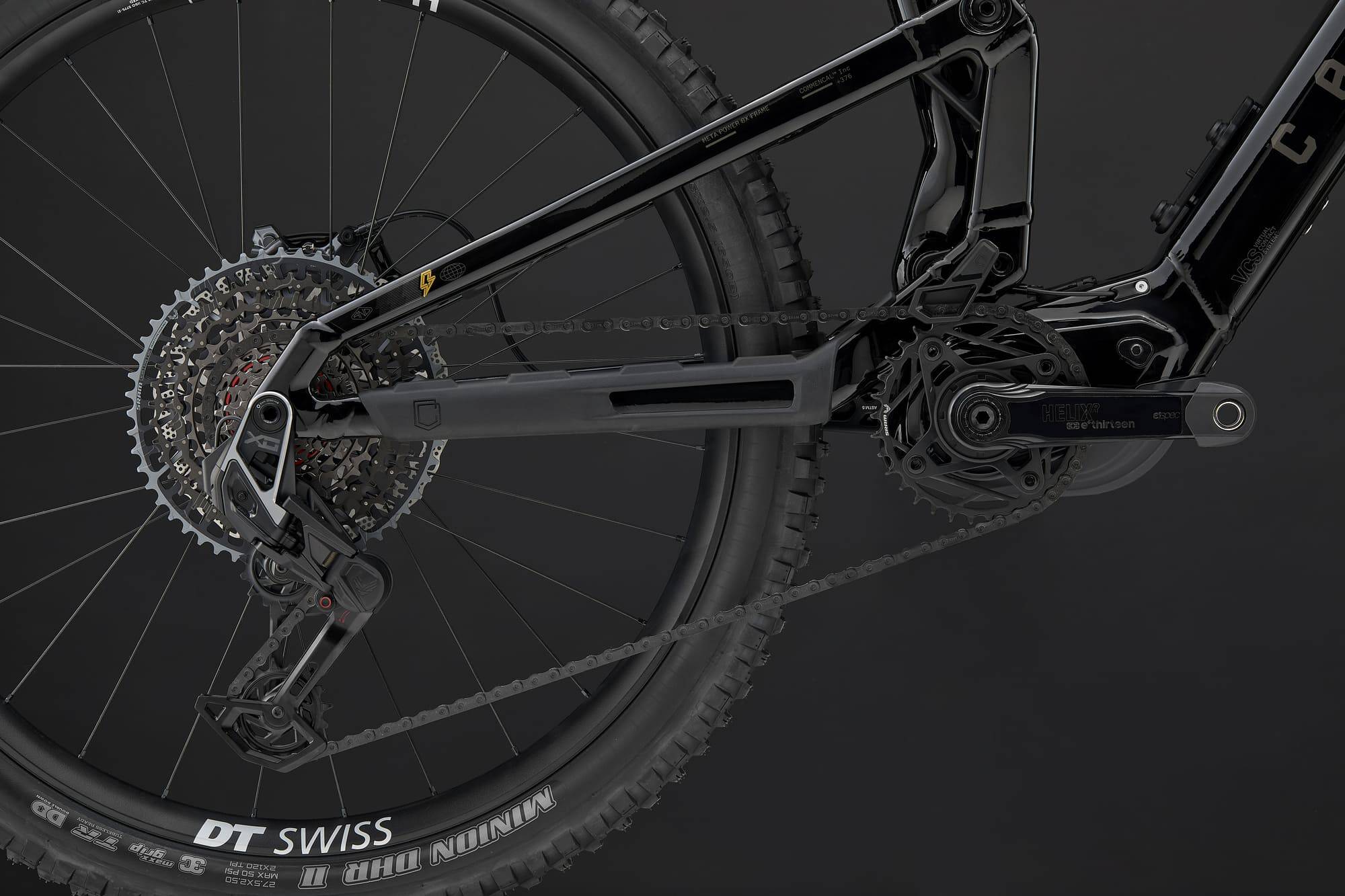 COMMENCAL META POWER SX AVINOX PODIUM PURE BLACK 2027