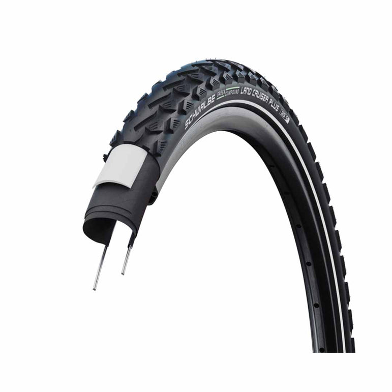 Land Cruiser Plus 28x1.75 Tube Black+Reflex