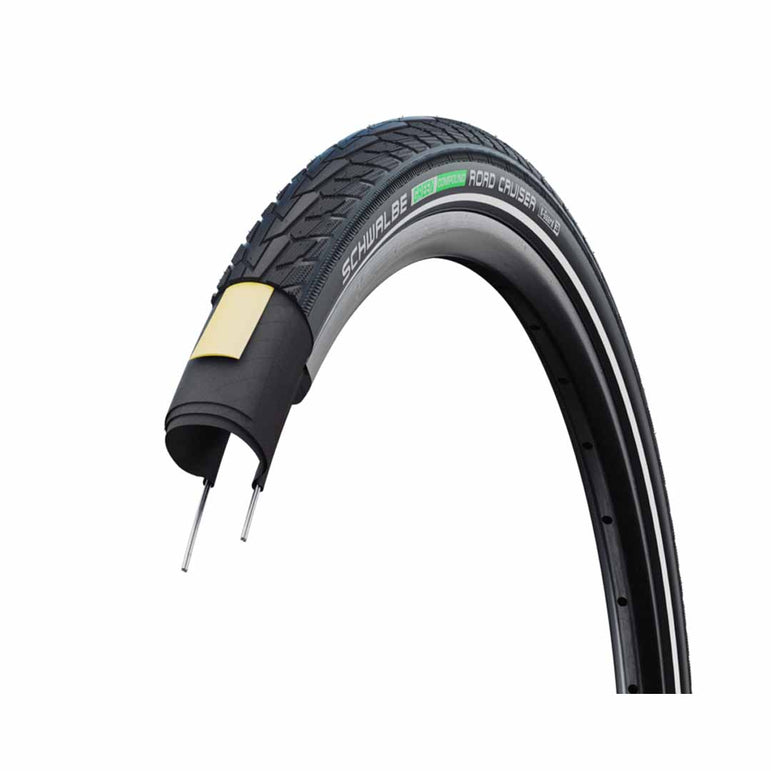 Road Cruiser 700x40C 28x1.60 Tube Black+Reflex