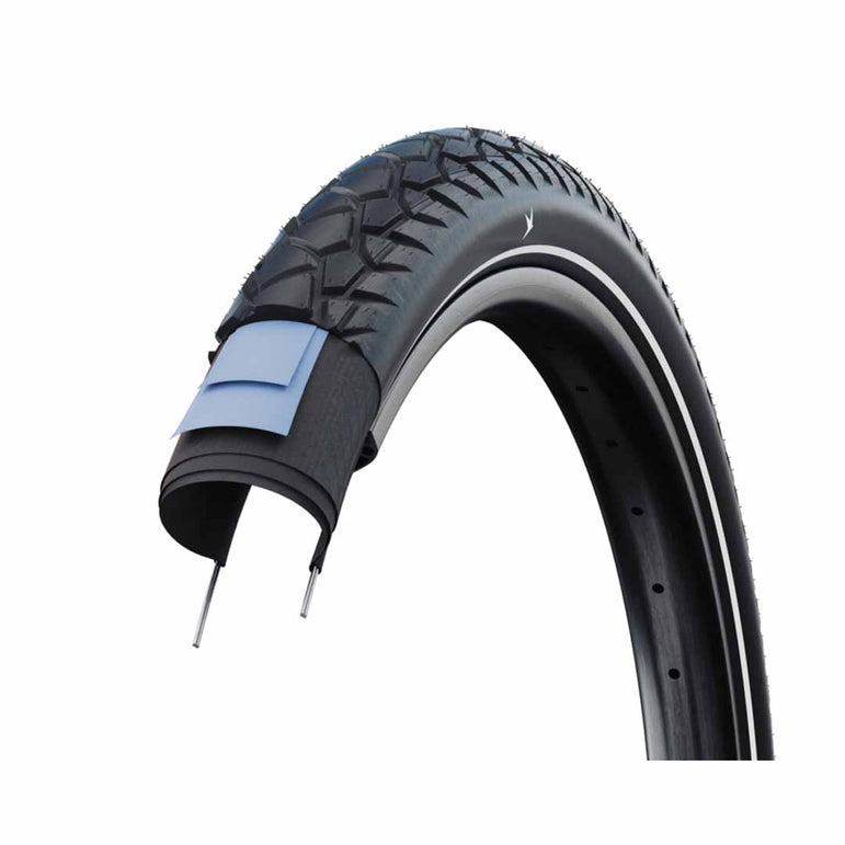 HYBRID AL GROUNDER 29x2.35 Tube Black+Reflex