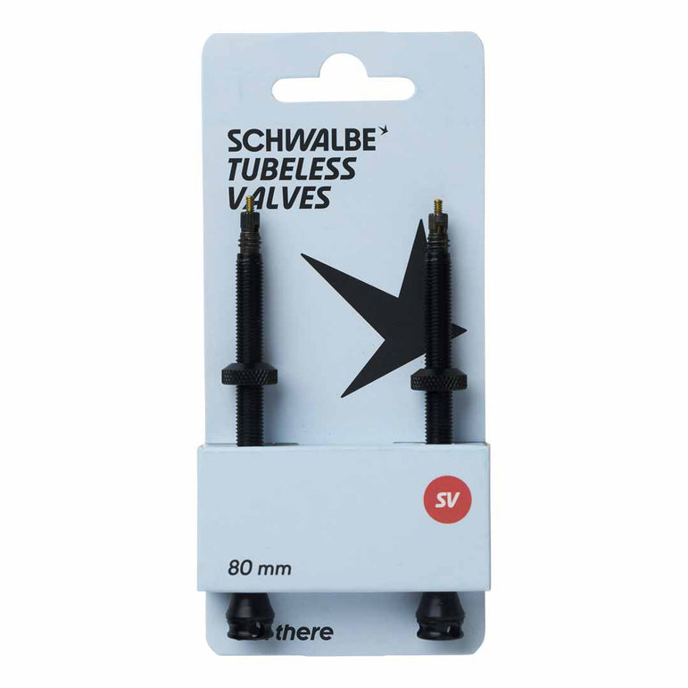 Tubeless Valve SV (Set of 2), 80mm length