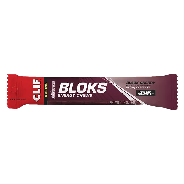 Clif Shot Bloks Energy Chews - Black Cherry - 60g