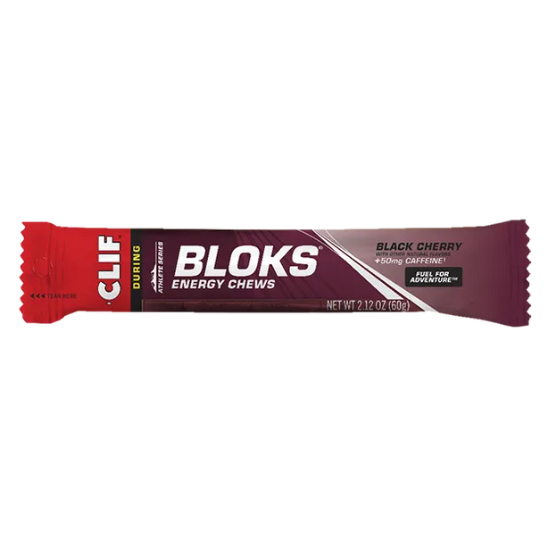 Clif Shot Bloks Energy Chews - Black Cherry - 60g