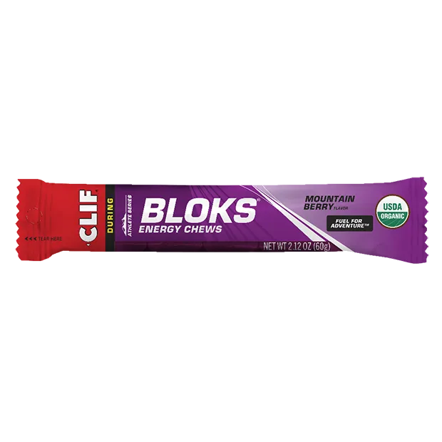 Clif Shot Bloks Energy Chews - Mountain Berry - 60g