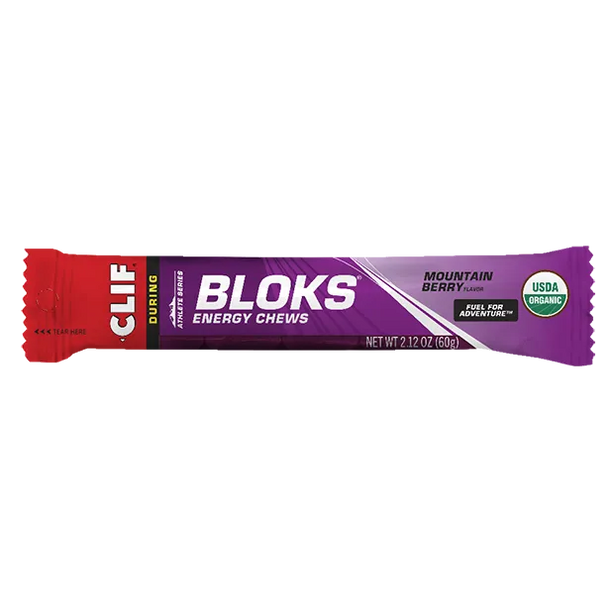 Clif Shot Bloks Energy Chews - Mountain Berry - 60g