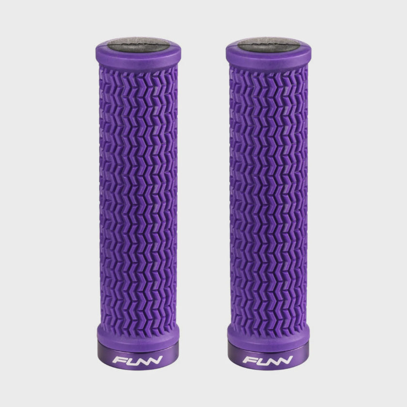 FUNN Grips - Holeshot - One Sided Lock - Triple Fin - 30.5mm - Purple
