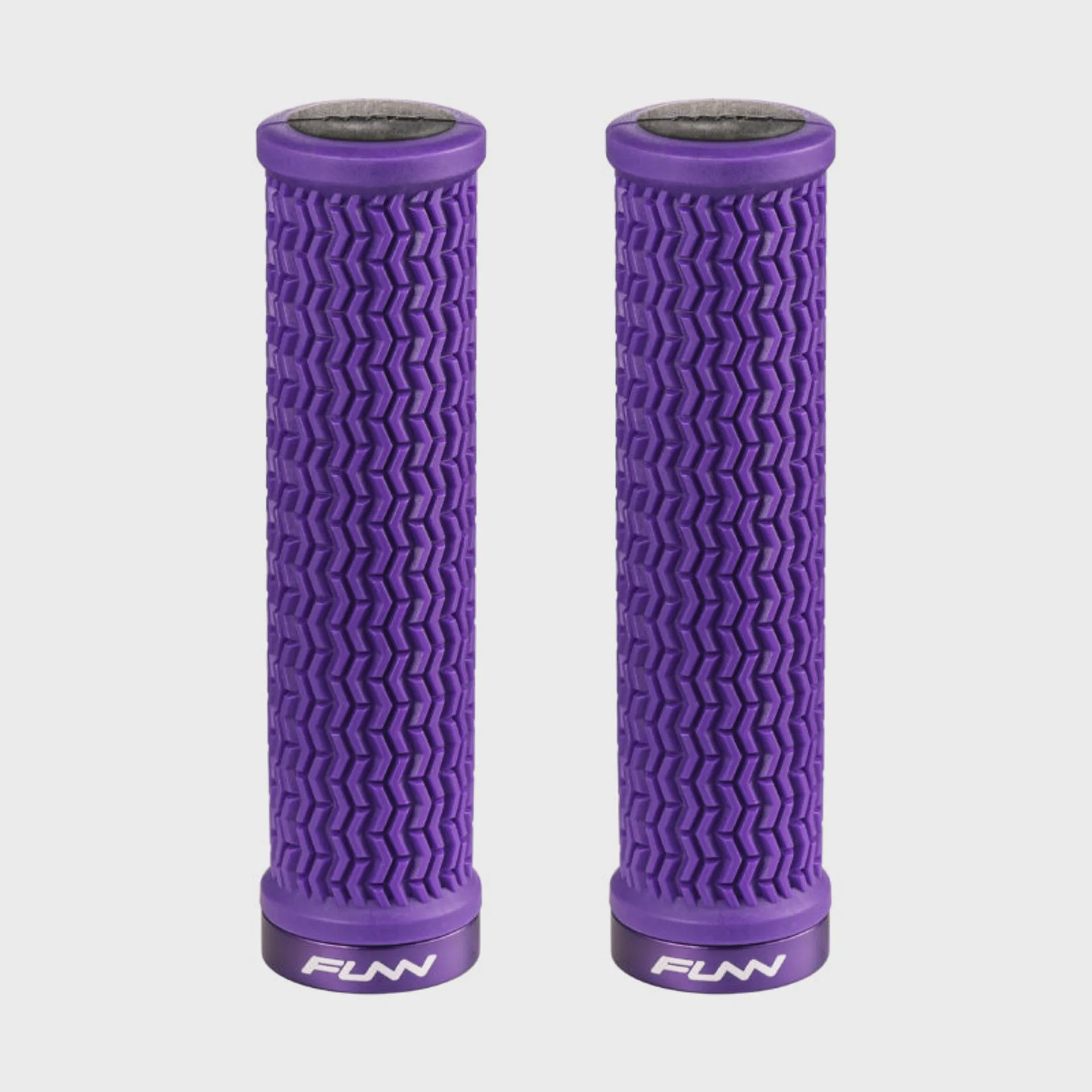 FUNN Grips - Holeshot - One Sided Lock - Triple Fin - 30.5mm - Purple
