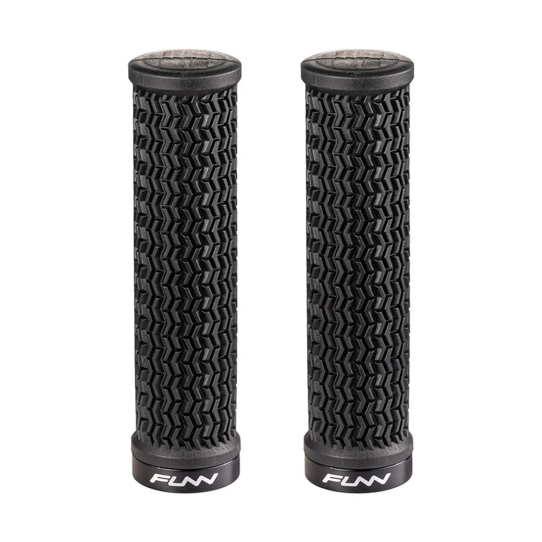 FUNN Grips - Holeshot - One Sided Lock - Triple Fin - 30.5mm - Black