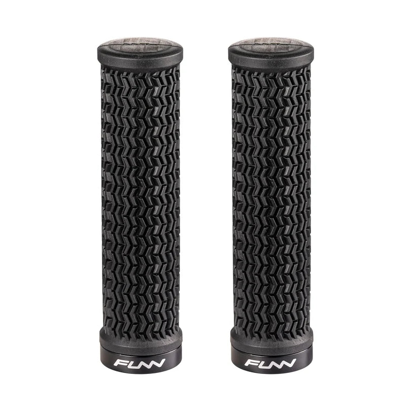 FUNN Grips - Holeshot - One Sided Lock - Triple Fin - 30.5mm - Black