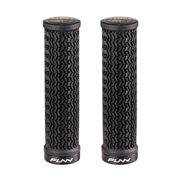 FUNN Grips - Holeshot - One Sided Lock - Triple Fin - 30.5mm - Black