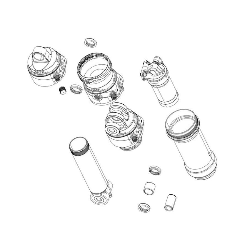 SHOCK HDW 3PC 1/2" 10X20.0