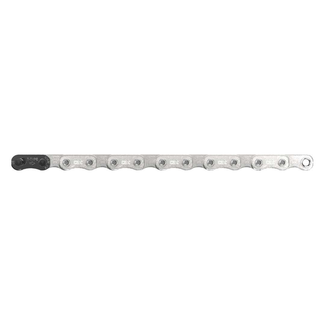 Chain GX T-Type Eagle Silver SolidPin 126 links w/PowerLock