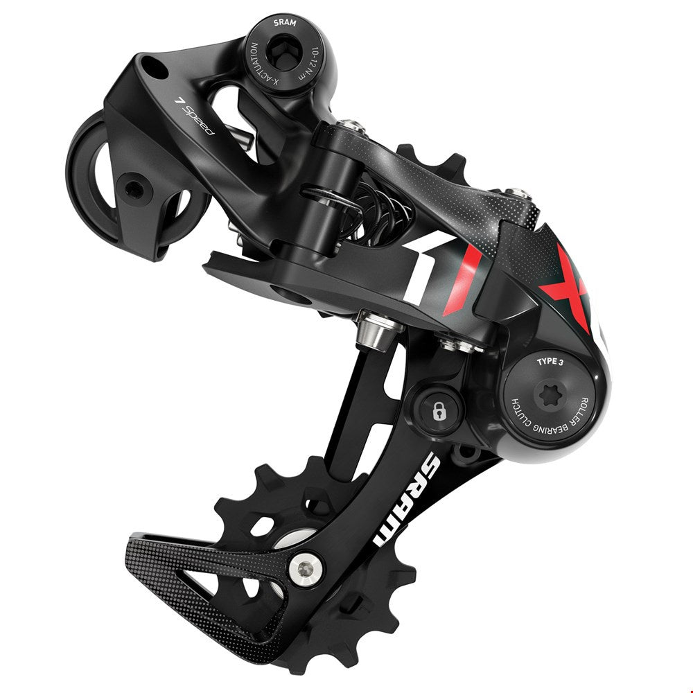 RD X01 DH 1X7SPD SHORT BLACK