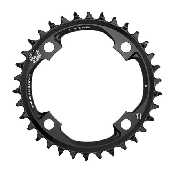 CR 1X12 34T 104 BCD BLACK