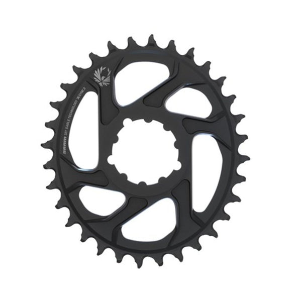 CR 1X12 OVAL 32T DM 3OFF B BLK