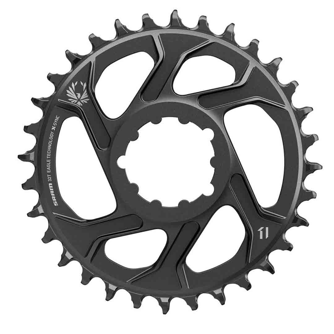 CR 1X12 ST EAGLE 32T DM 6  BLK